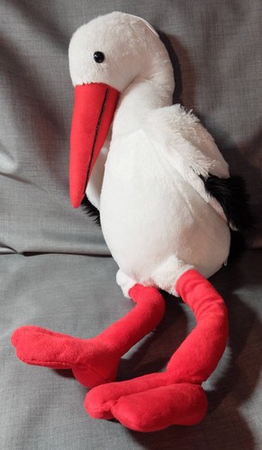 Plüschtier storch stofftier - 1,