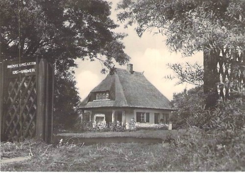 Ahrenshoop reethaus - ak,,