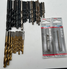 Großes Set Metallbohrer Zoll + Metrisch 41 Stück Bohrer Bosch Zebra Garant etc.