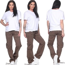 Damen Baggy Baggyhose Hose