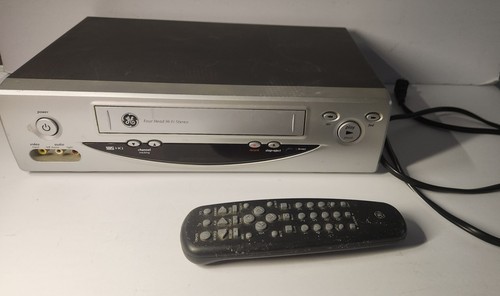 Four head stereo vcr - ge,