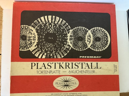 Plastkristall tortenplatte 6 - plastkristall,