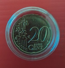 20 Cent 2007 Deutschland Fehlprägung alte Europakarte   Prägestätte  F