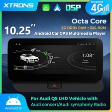 XTRONS 10,25” Android Autoradio 4G LTE OCta Core GPS Navi DSP WiFi für Audi Q5