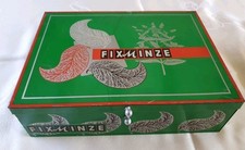Alte Blechdose Teedose Fixminze /Teekanne GmbH Düsseldorf