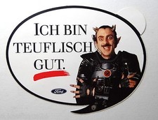 Werbe-Aufkleber Ford Ich bin