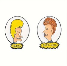 Beavis and butthead pin - and,