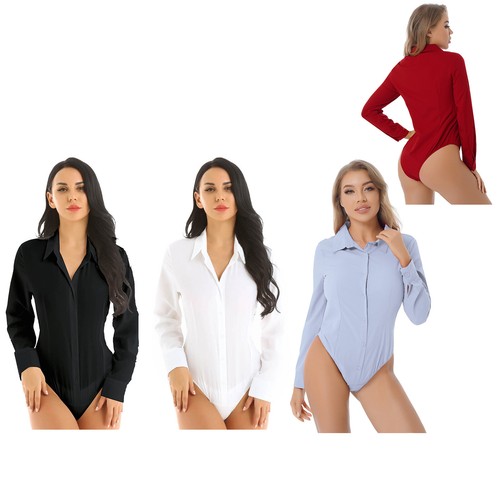 Damen bodybluse langarm - bodybluse, shirt