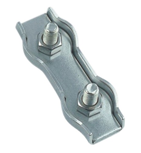 2mm duplex drahtseilklemme - 2mm, drahtseilklemme-
