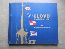 Zigarettenbilder Album Lloyd Flottenbilder 30iger Jahre komplett