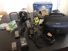 Sony Handycam DCR-DVD403E 3 MP digital Camera & Zubehörpaket Unterwasser Gehäuse