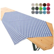 heimtexland ® Tischdecke Bierzeltgarnitur Biertischdecke Garten Tischdeko Typ861