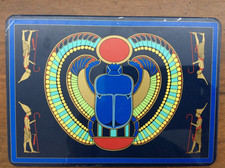 SKARABÄUS BLECHDOSE ANTIKE MUSEUM SAMMLUNG BASEL LÄCKERLI - HUUS Ägypten