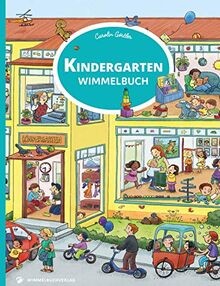 Kindergarten wimmelbuch - kindergarten,