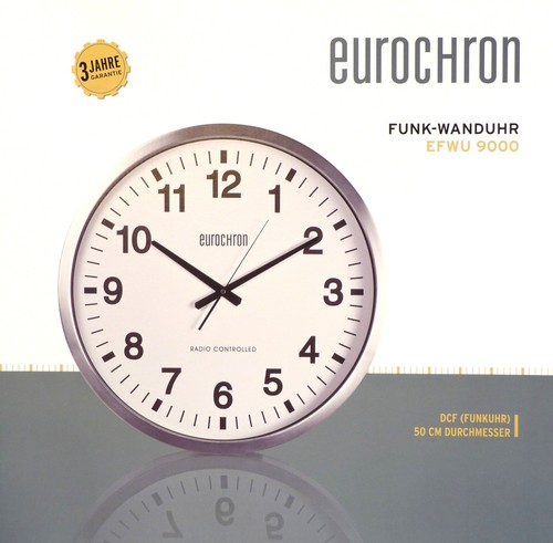 Wanduhr eurochron efwu9000 - eurochron,