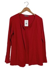 Cecil Damen Strickjacke Gr. 34/XS Rot Casual Rippstrick