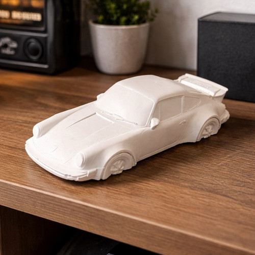 Porsche 911 skulptur keramik - 911,