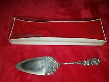 835 echtes Silber Tortenheber Widmann Antik Hildesheimer Rose Geschenkschachtel 