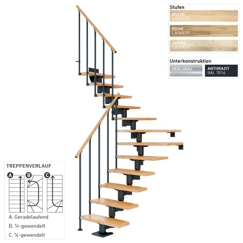 Dolle mittelholmtreppe cork - mittelholmtreppe,