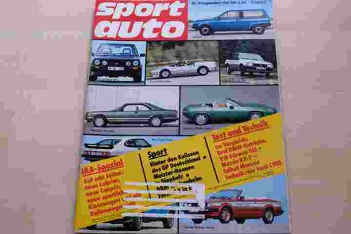 Sport auto 1981 - 1), mazda