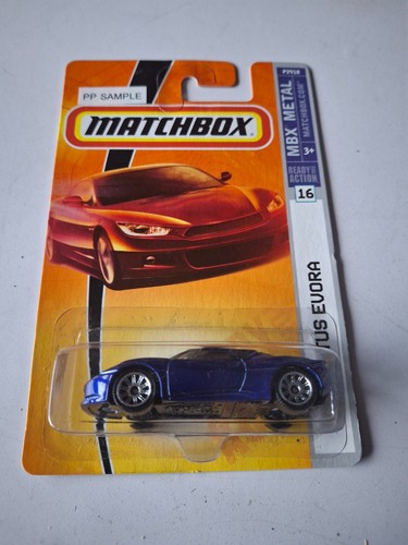 Matchbox lotus evora blau ovp - matchbox,