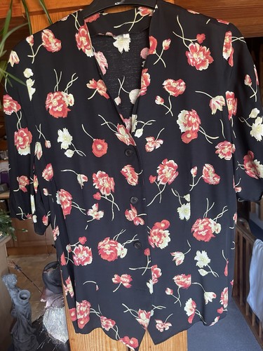 Bluse kurzarm love - bluse, 40