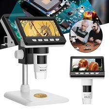 Mikroskop,LCD Digital Mikroskop,1080P USB Mikroskop,Digitalmikroskop Erwachsene