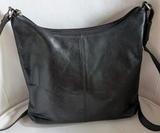 Saccoo Amsterdam - Schultertasche, schwarz, Leder