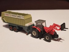 Massey Ferguson Claas Heuladewagen Traktor Trecker Wiking Spur N 1:160 Hobbies
