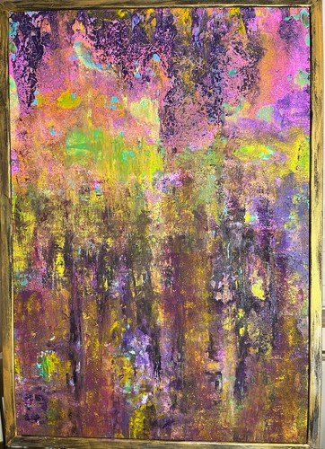 Acryl bild gemälde abstrakte - acryl,