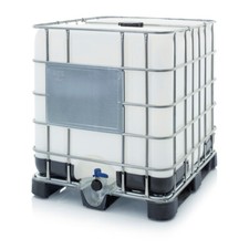  IBC Tank 1000 Liter Transparent Neuwertig für Gartenwasser