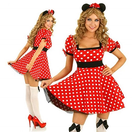 Damen kostüm minnie mouse - kostüm,