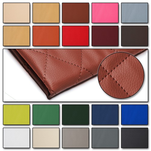 Kunstleder gesteppt 5x5cm - kunstleder,