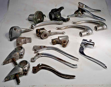großes Lot Bremshebel / Kupplungshebel für alte Mopeds und Motorräder + Zubehör