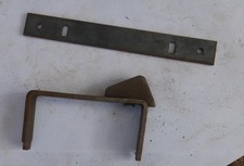 altes GEGENSTÜCK KRAMPE für altes Kastenschloss Schlossfalle zum anschrauben Fe.