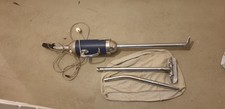 DDR Staubsauger Blau Metallisch Vintage Sammler und Bastler Beutellos