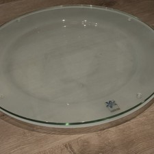 Glasteller mit befüllbarem Hohlraum – Deko Teller für Torten, Kuchen & Buffet