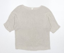 Beigefarbener Pullover Pulli