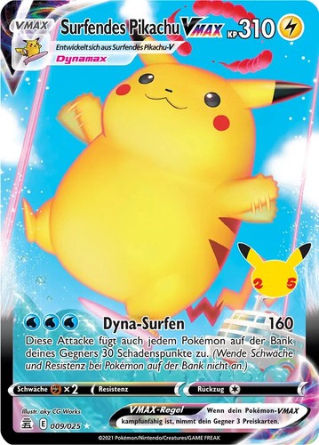 Pokemon celebrations surfendes - pokemon,