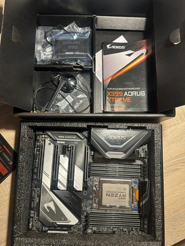 Bundle kit gigabyte x399 aorus - gigabyte,