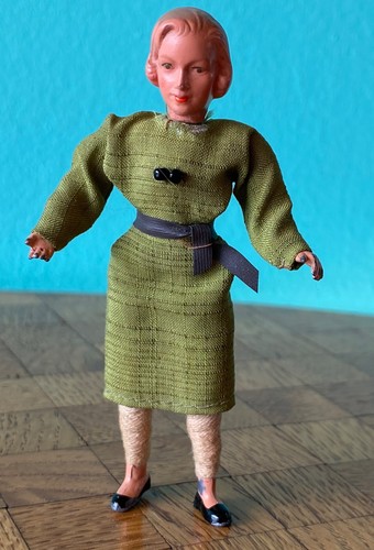 Frau caco metallhände 50er - frau,