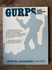 GURPS - Blank Character Sheets - Steve Jackson Games