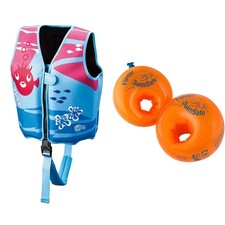 SEALIFE Schwimmweste blau/pink