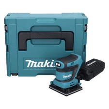 Makita DBO 480 ZJ Schwingschleifer 18 V 112 x 102 mm + Makpac - ohne Akku, Lader