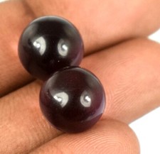 Runde Form Rosa Topas 32 Kt