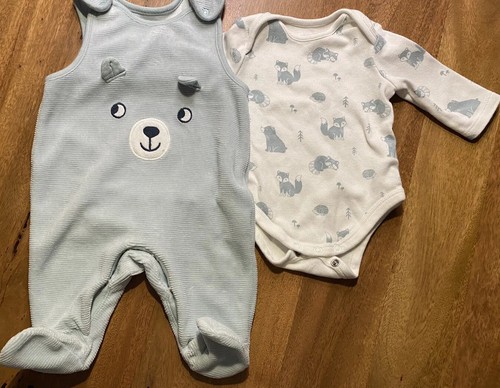 Baby strampler set - baby,