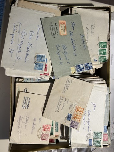 Gestempelte briefmarken auf - gestempelte,