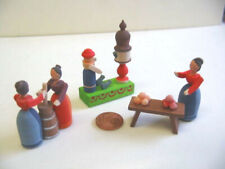 Nr.789 Bodo Hennig 3x Holzfiguren 1:10 Puppenstube Puppenhaus Kaufladen