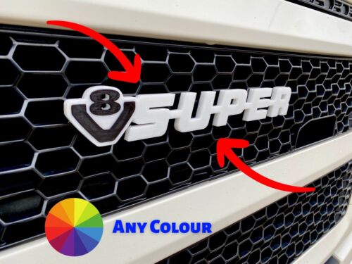 Scania super kühlergrill - v8,