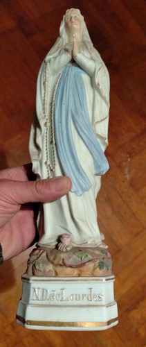 Statuette maria lourdes - statuette,